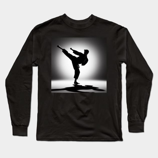 Martial Art Long Sleeve T-Shirt by Print Forge